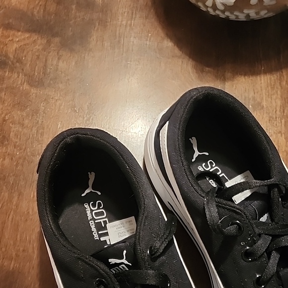 Puma canvas platform sneakers - Picture 3 of 8